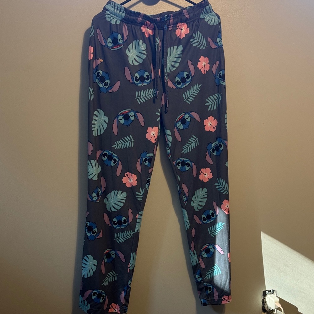 Disney Stitch Patterned Pajama Pants